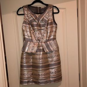 Metallic Sugar Lips Dress